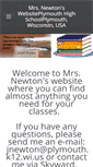 Mobile Screenshot of mrsnewtonphs.com